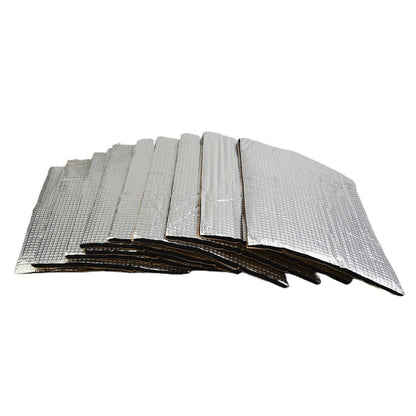 10 Sheets / 5mm / Sound Deadening Damping Mat for Car Silent Compact Van