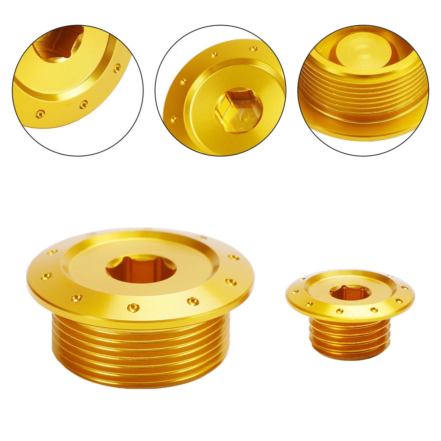 Kit Cover Crankshaft Case - Gold for Honda CRF 250 300 (2021-2023)