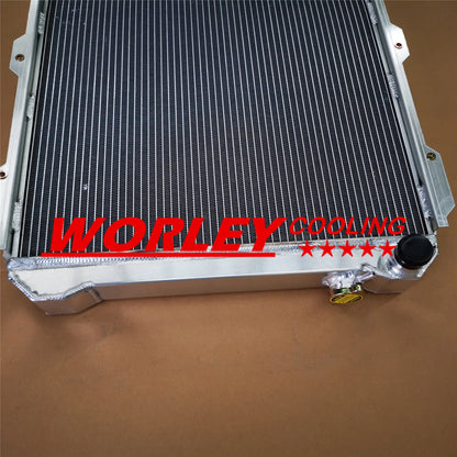 44mm Alloy Radiator + Fan for Toyota Hilux LN60/LN61/LN65 2.4L Diesel (84-91)