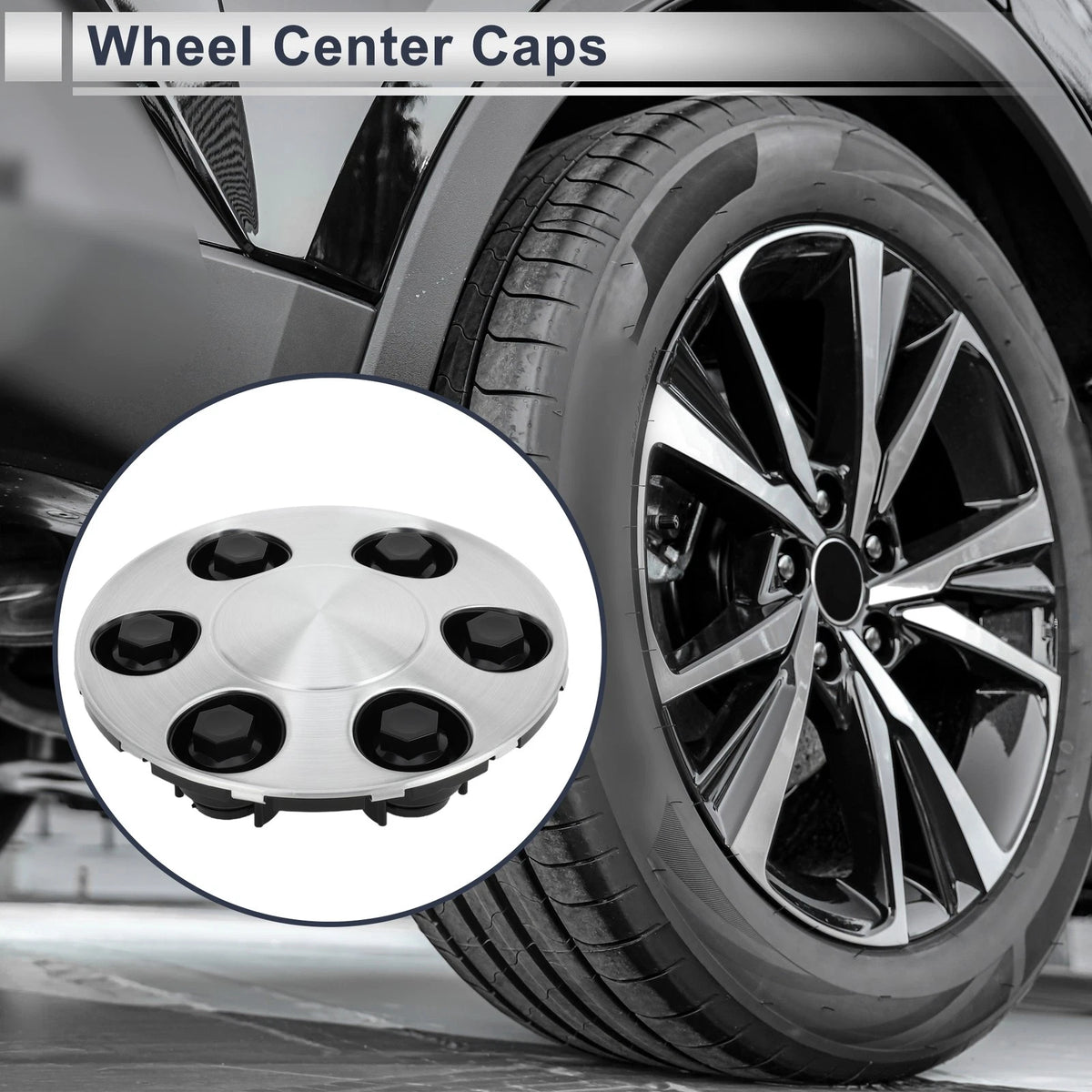 Wheel Center Caps 1pc for Chevrolet Tahoe (2007-2013)