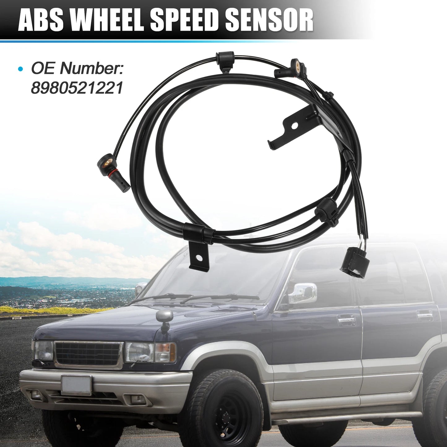 ABS Wheel Speed Sensor for Isuzu D-Max 2012-2020 ()