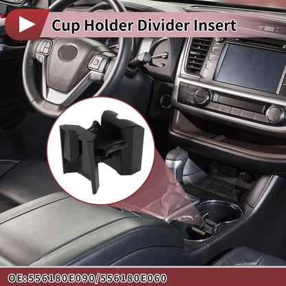 Cup Holder Divider Insert for Toyota Highlander (2008–2013)