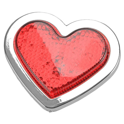Red Heart Shaped LED Side Marker Light for Car - Turn Signal Indicator Lamp