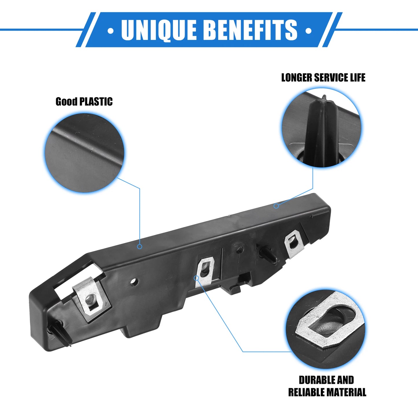 Front Left Bumper Support Cover for Ford Edge (2015-2018)