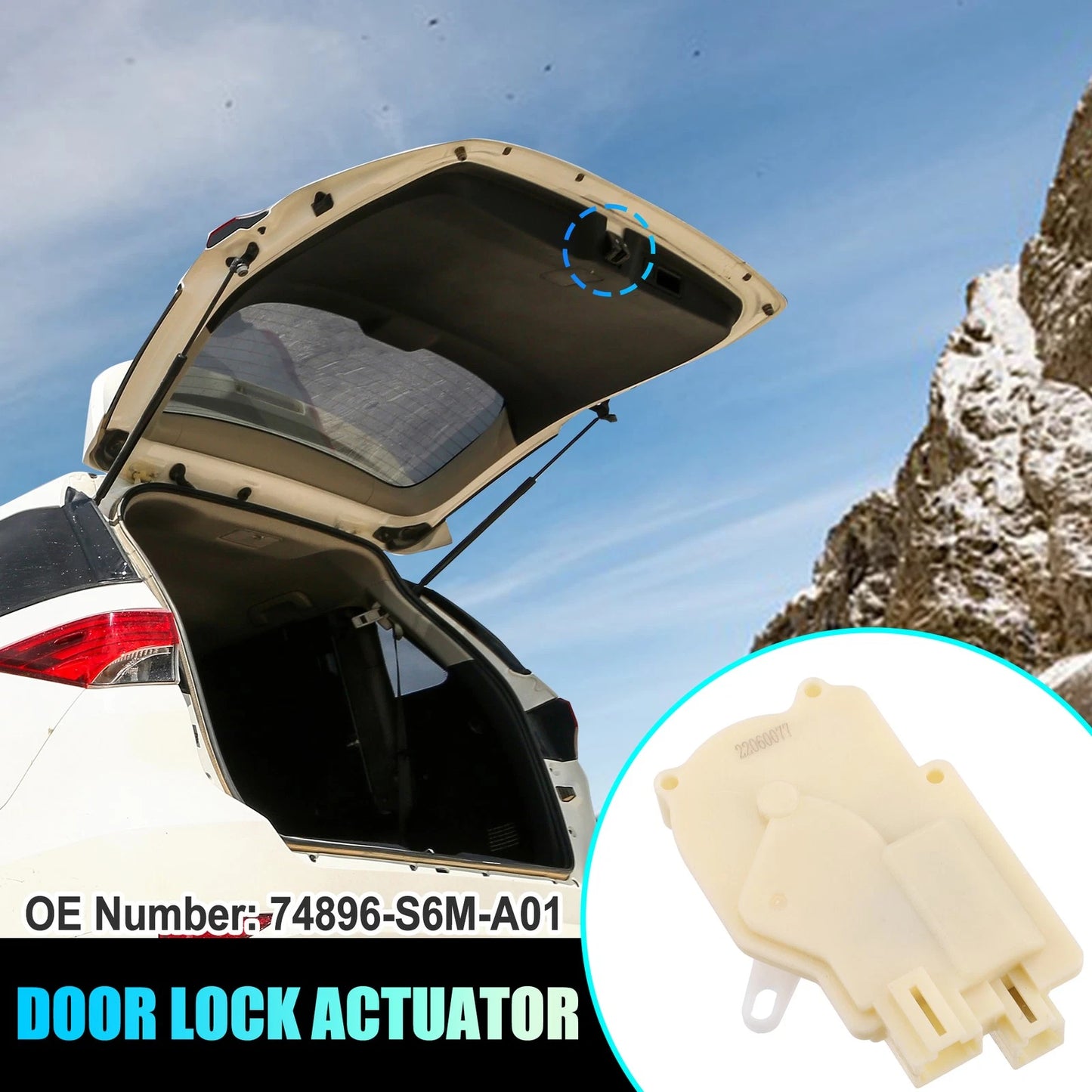 Rear Trunk Latch Lock Actuator Assembly for Acura RSX (2002 - 2006)
