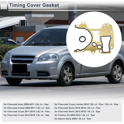 Timing Cover Gasket for Chevrolet Aveo (2009-2011)