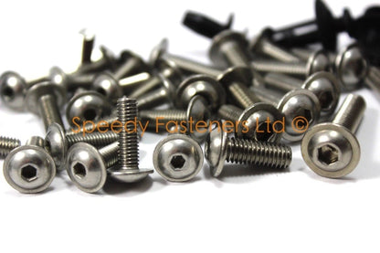 Stainless Trim Bolt & Collar Set Allen Flange for BMW S1000RR (2015–2019)