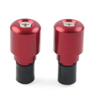 Handlebar Grips for HONDA CBR1000RR (2008-2023) - Red Bar End Slider Caps