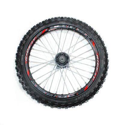 12mm Axle Front Wheel Rim Tire for PIT PRO Dirt Bike (70-100, 17)