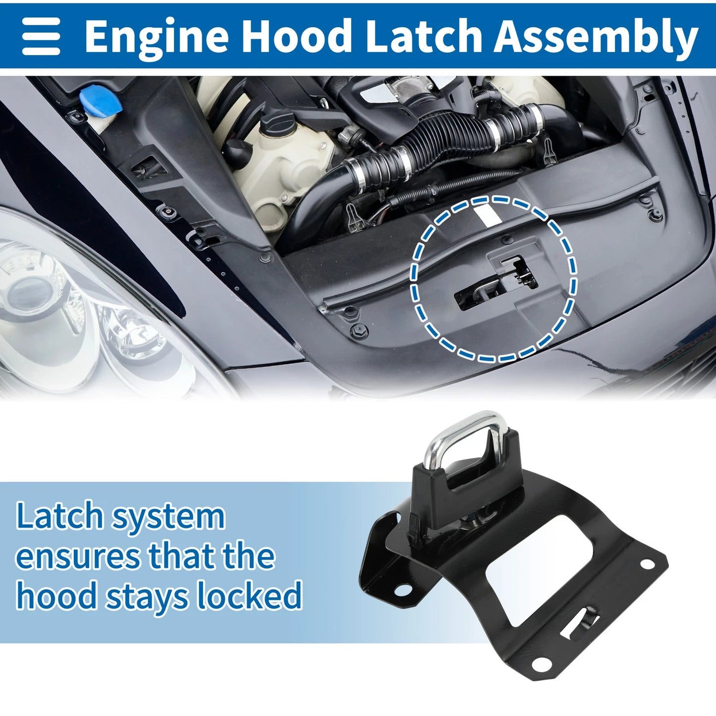 Hood Latch Assembly for Volvo XC60 MK2 (2017-2022)