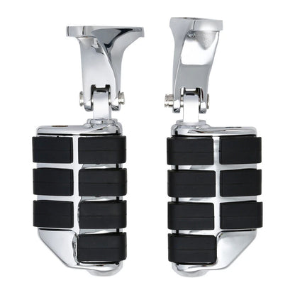 Chrome Rear Footpeg Pair for Harley Touring Street Glide (1993-2025)