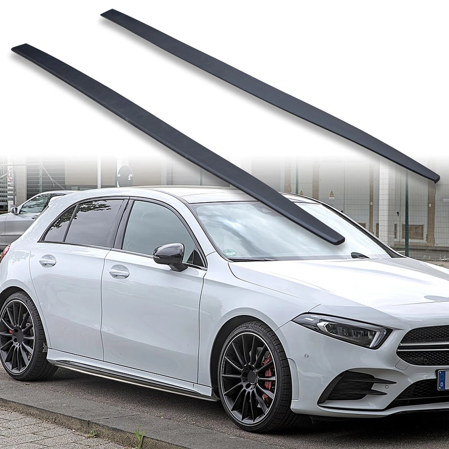 Side Skirt Extension for Mercedes Benz V177 W177 AMG-Line (2019-2023)