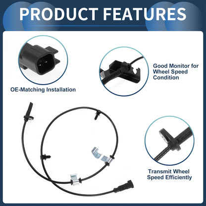 ABS Wheel Speed Sensor for Ford Edge Front Left (2015-2018)