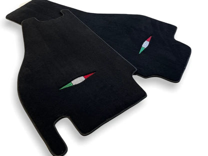 Floor Mats for Pagani Zonda Black Carpets Set RHD (Limited Edition)
