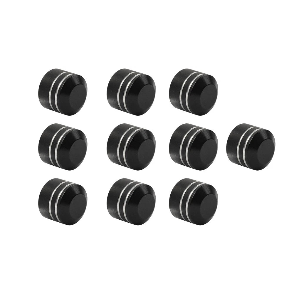 10 x Engine Cover Bolts Screw Caps CNC for Harley Twin Cam Dyna Softail