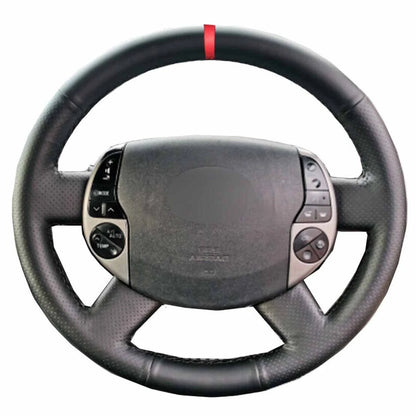 Microfiber Leather Steering Wheel Cover for Toyota Prius (2004-2009)