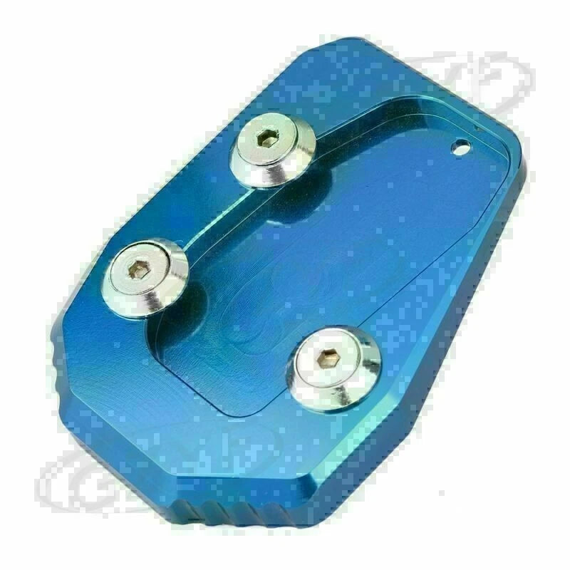 Kickstand Foot Side Stand Extension Pad for Yamaha MT09 (2013-2016) Blue