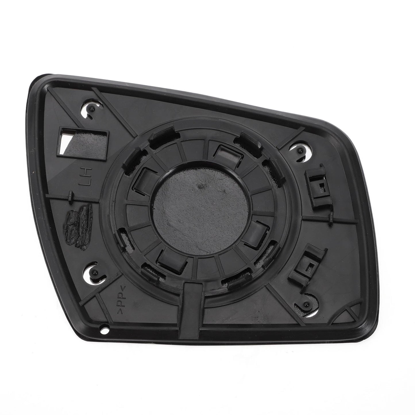 Left Side White Mirror Glass w/ Back for KIA Soul (2009-2013)