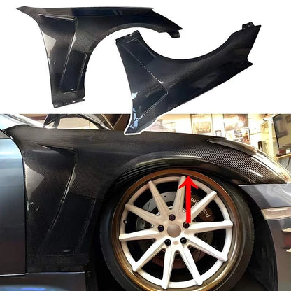 Real Carbon Fiber Front side Fenders for Infiniti G35 Sedan 2003-2006