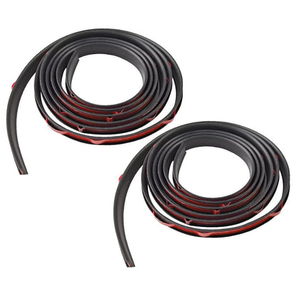 4 x 69'' Wheel Eyebrow Fender Flares Edge Trim Rubber Seal for Mitsubishi SN