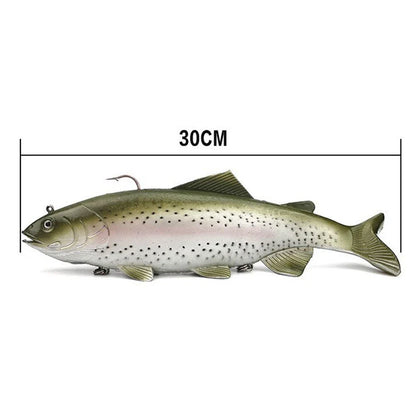Premium Soft Fishing Bait 20-30cm for Attracting Large Fish