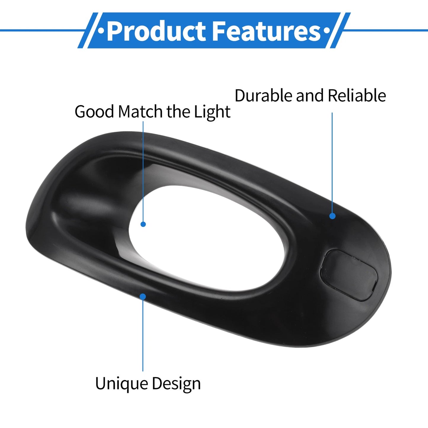 Front Left Fog Light Grill for Honda Fit Jazz (2011-2014)