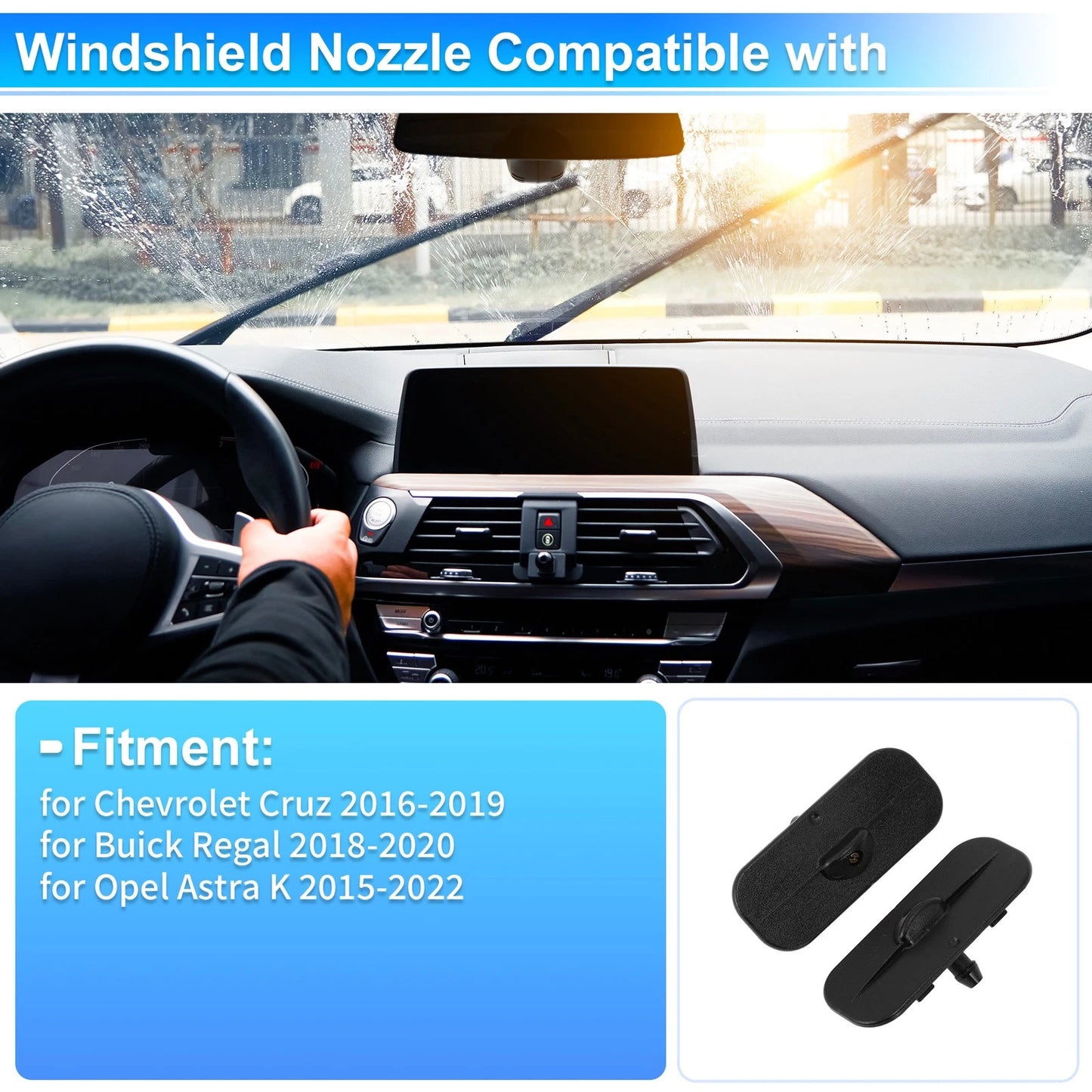 Windshield Washer Nozzle for Chevrolet Cruz (2016–2019)