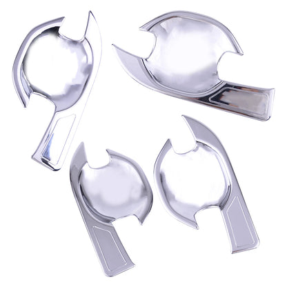 4 x Door Handle Surrounds Cover Trim for Mitsubishi Outlander (2013-2019)