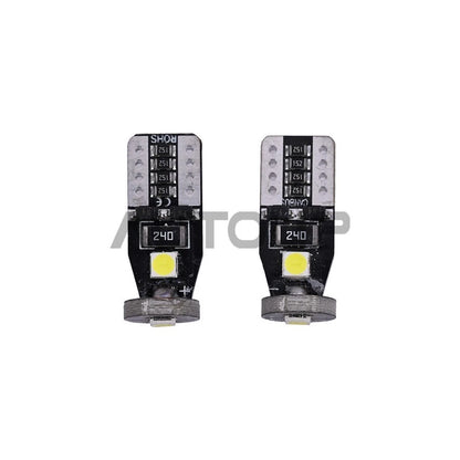 Pair Front Bumper Reflector Side Marker Light for Honda Civic (2016–2021)