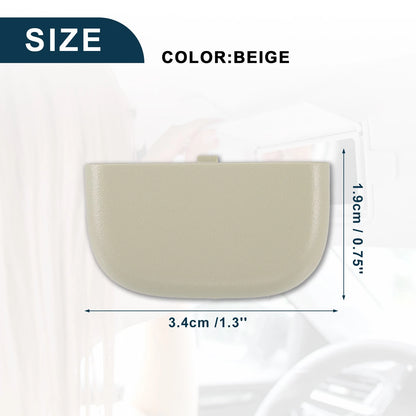 Makeup Mirror Cover Sun Visor Cap Clip for Ford Edge (2015-2023)