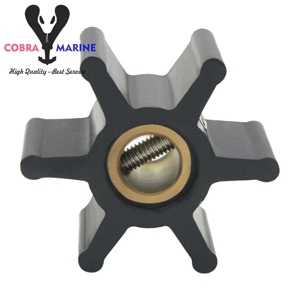 Water Pump Impeller for Jabsco 4528-0001, 8293-0001, Volvo, Yanmar