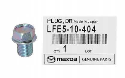 Oil Pan Drain Plug for Mazda 3 5 6 CX-7 MX-5 Miata (2004-2023)