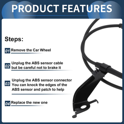ABS Wheel Speed Sensor for Toyota RAV4 (2001-2005) Front Left