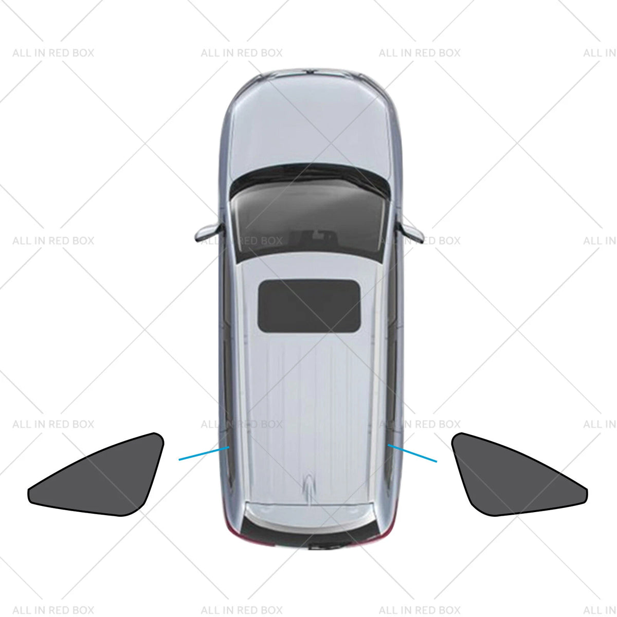 Magnetic Mesh Sun Blind Shades for Lexus NX Series (2022-2024)