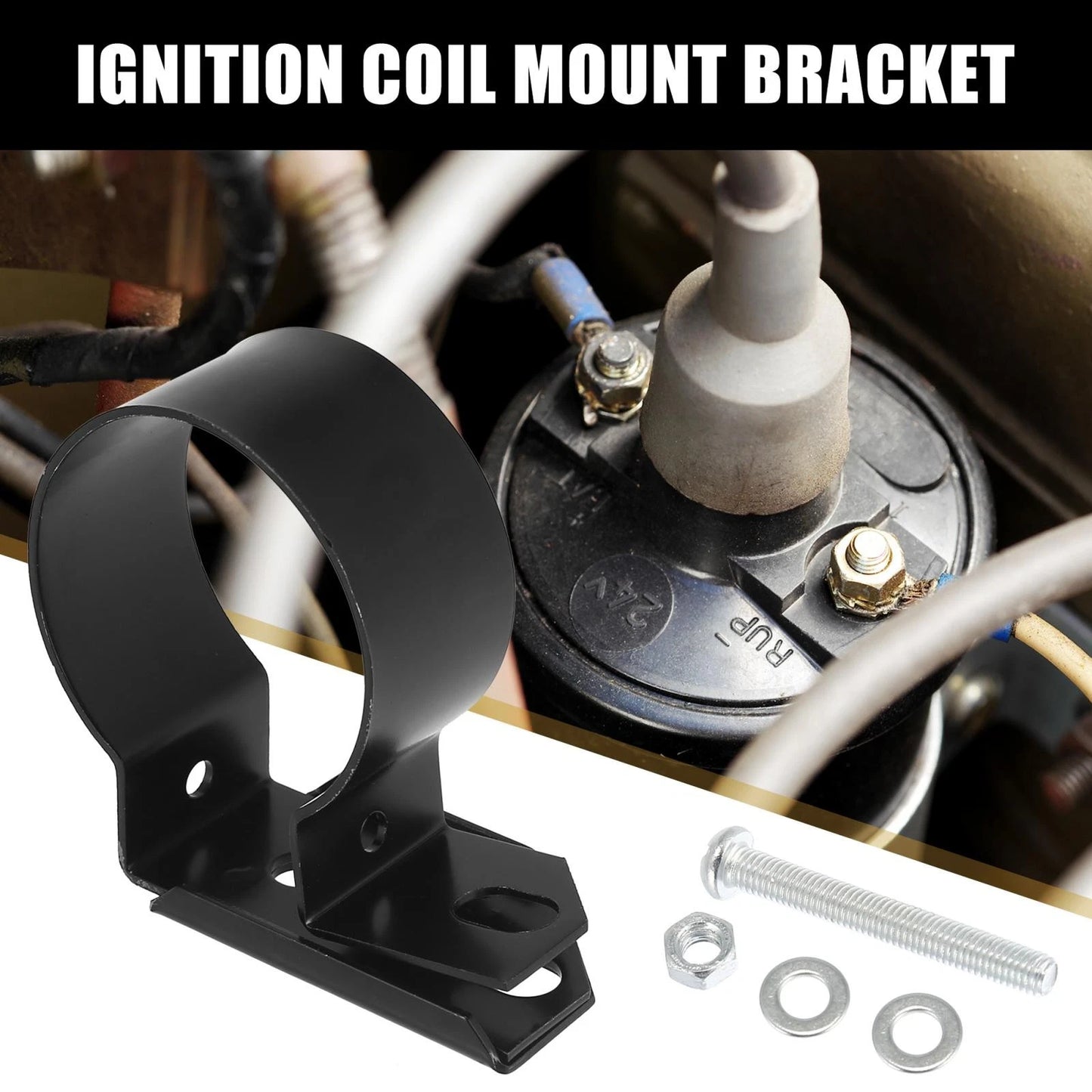Ignition Coil Mount Bracket for Ford Mustang 302 351W 351C 400