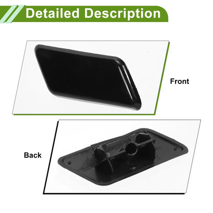 Front Right Washer Nozzle Cover for Toyota Camry (2009-2012) Black