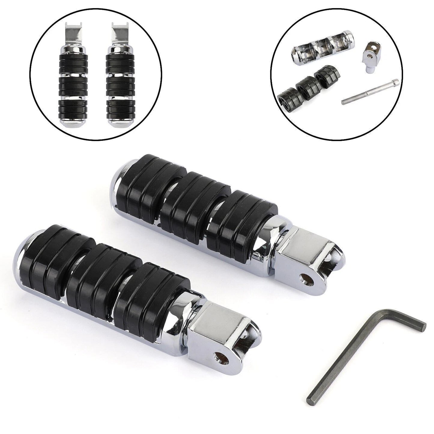 Motorcycle Pedal for Honda VTX VLX600, Spirit 1100, Ace 750, Aero (2001-2008)