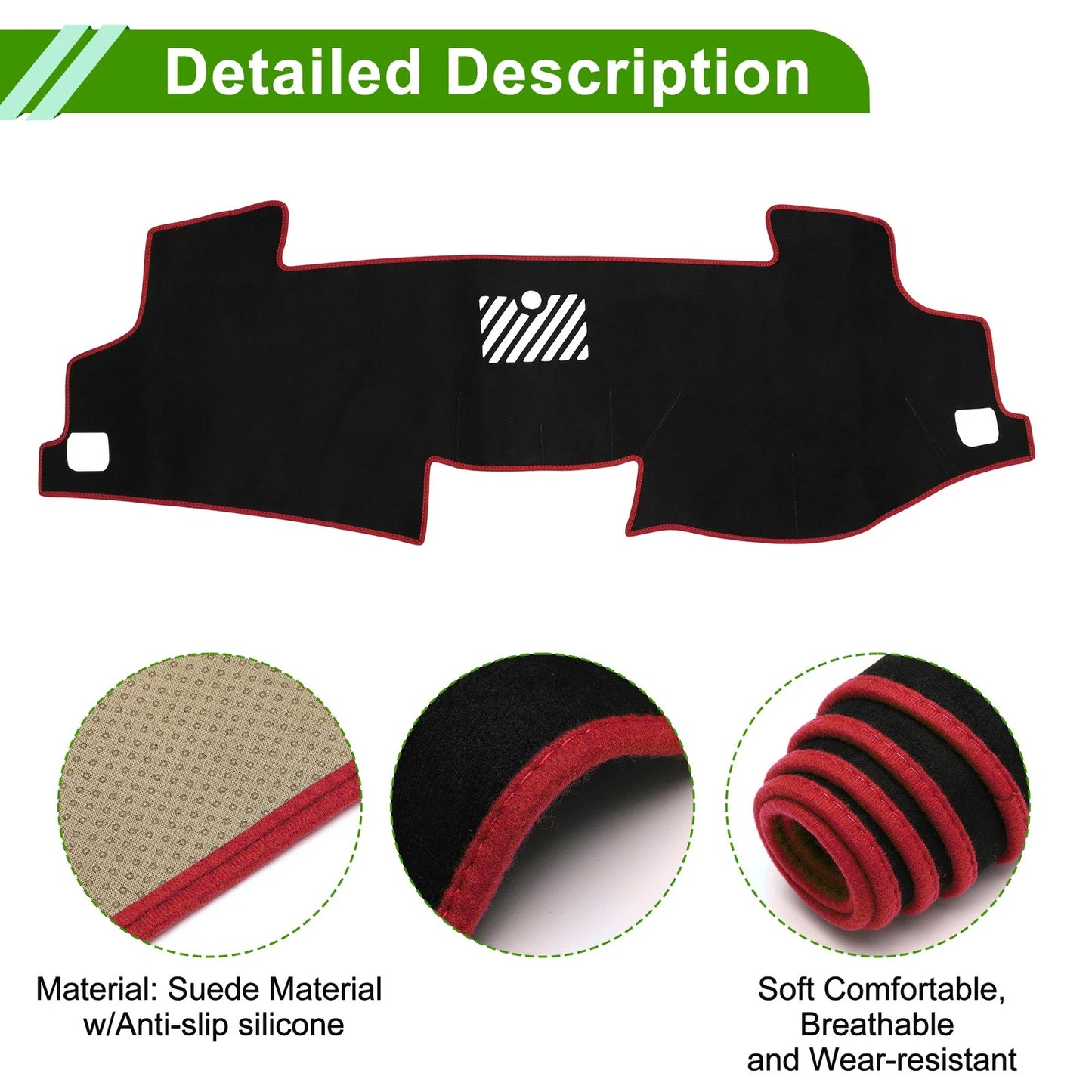 Dashboard Dash Cover Mat for Toyota Camry (2017-2024)