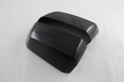 Side Rearview Mirror Lid Carbon Fiber Cover Trim for Ford Ranger (2023)