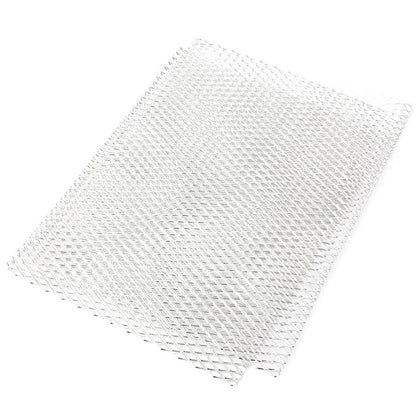 Silver Aluminium Racing Grille Mesh Vent for Universal Car 100x33cm