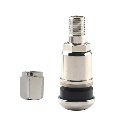 4 x Stainless Steel High Pressure Wheel Tire Valve Stems for Car