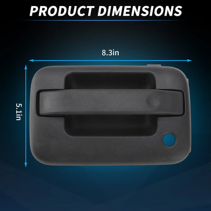 Front Left Side Door Handle for Ford F150 Lobo (2004-2006)