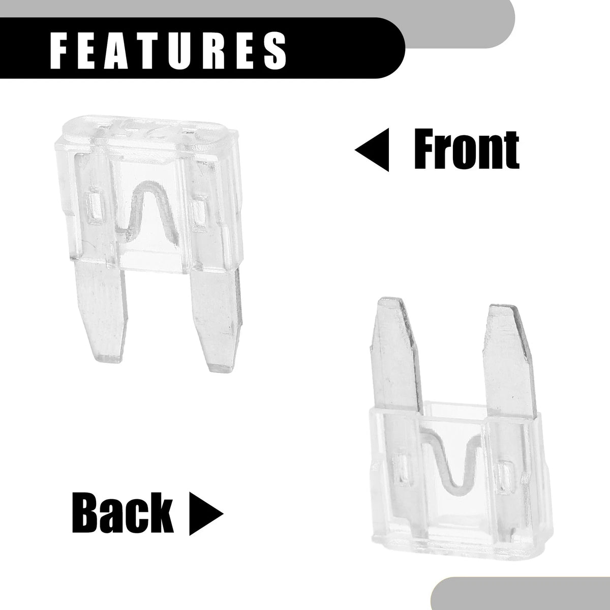 5 x Mini 25AMP APM/ATM Blade Fuses for Car Short Circuit Protection