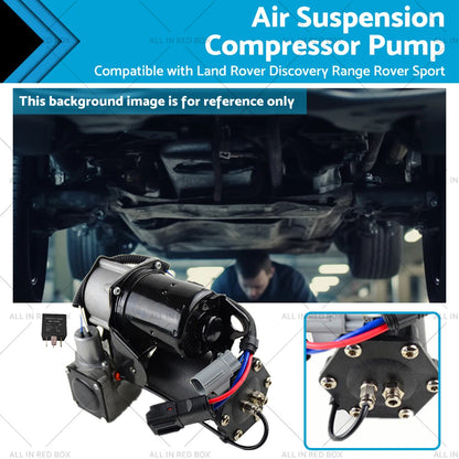 Air Suspension Compressor Pump for Land Rover Discovery Range Rover Sport (2005-2013)