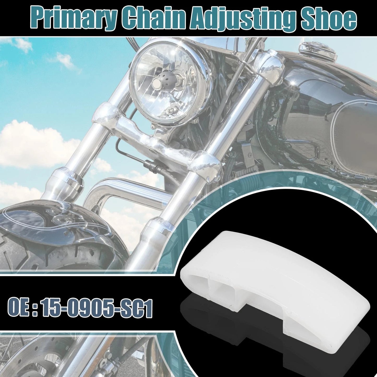 Primary Chain Adjusting Shoe Motorcycle for Harley-Davidson Softail