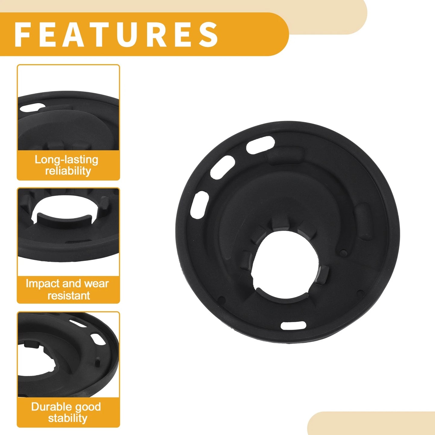 Coil Spring Insulator for Toyota Highlander Rubber (2001-2023) 1 x Pc