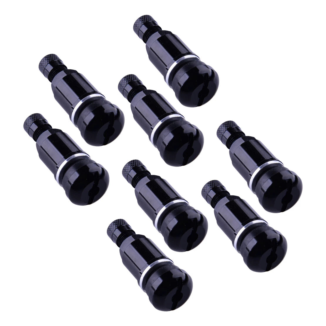 8x Aluminum Alloy Tire Valve Stems for Car Motorcycle Wheel Rim