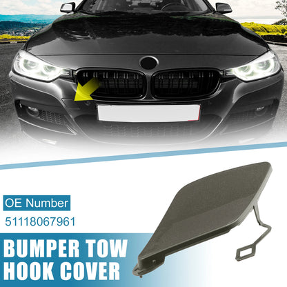 Front Bumper Tow Hook Cover for BMW 320i (2013-2018) - 2 x Covers
