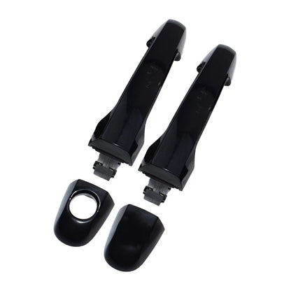 4pcs Black Front & Rear Door Handles for Hyundai Elantra (2007-2012)