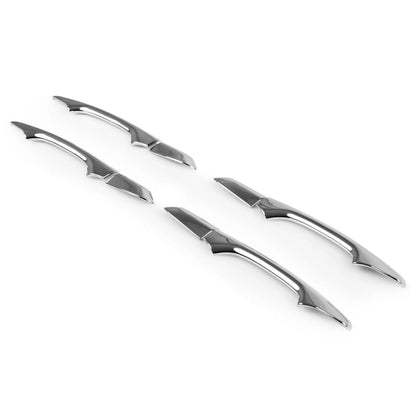 8 x Exterior Chrome Door Handle Covers for Jaguar XF (2011-2014)